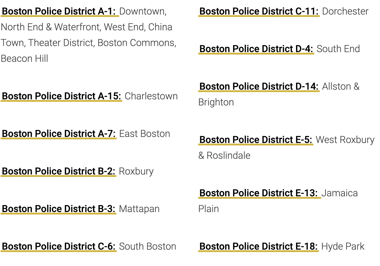 Crime & Median Household Income in Boston